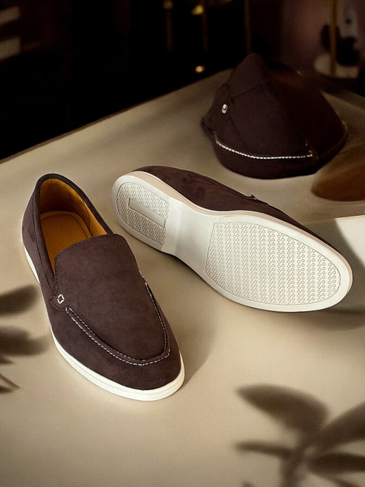 Truffle Lane – Suede Leisure Loafers