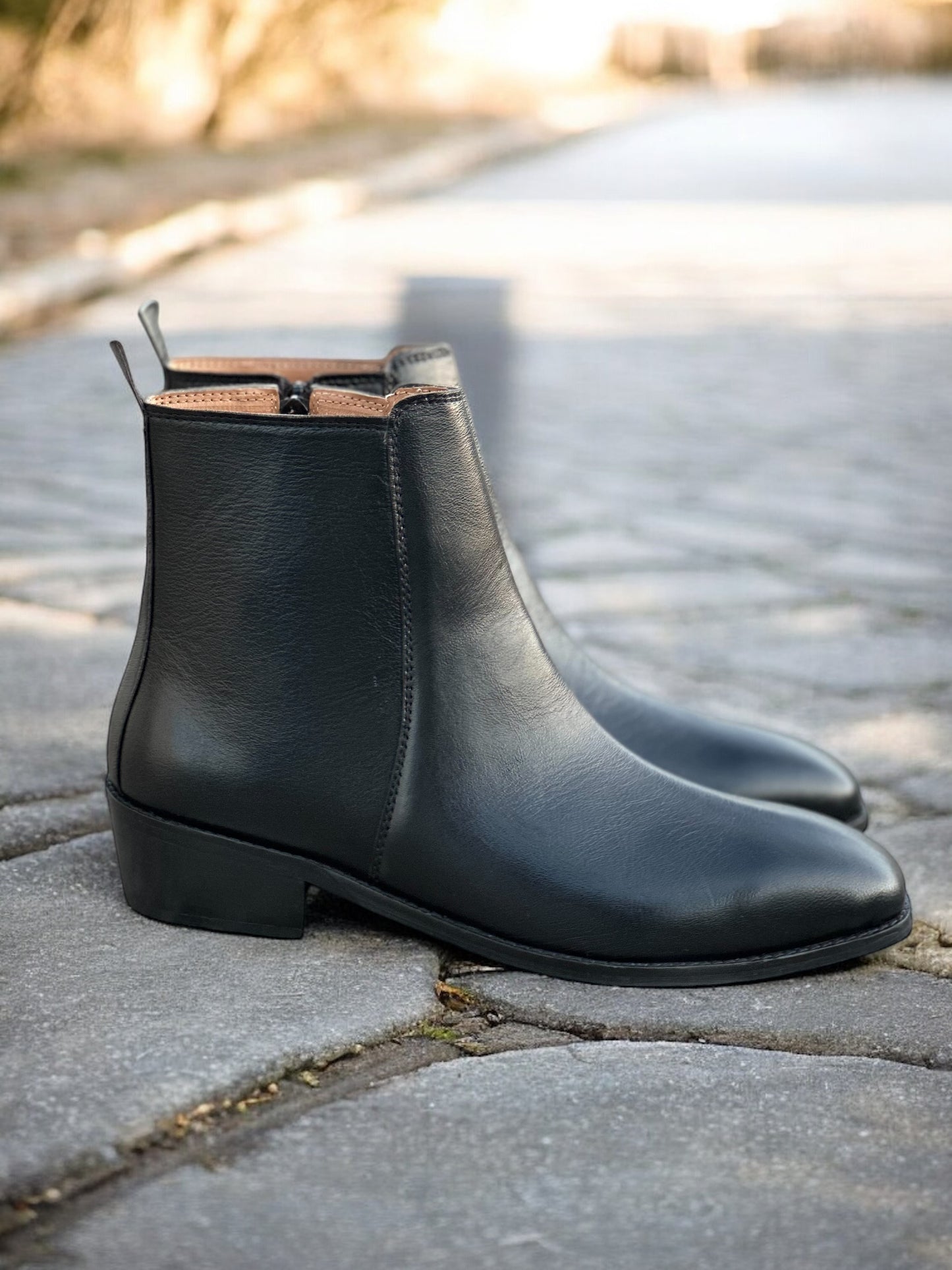 Raven Vanguard – Black Leather Chelsea Boots