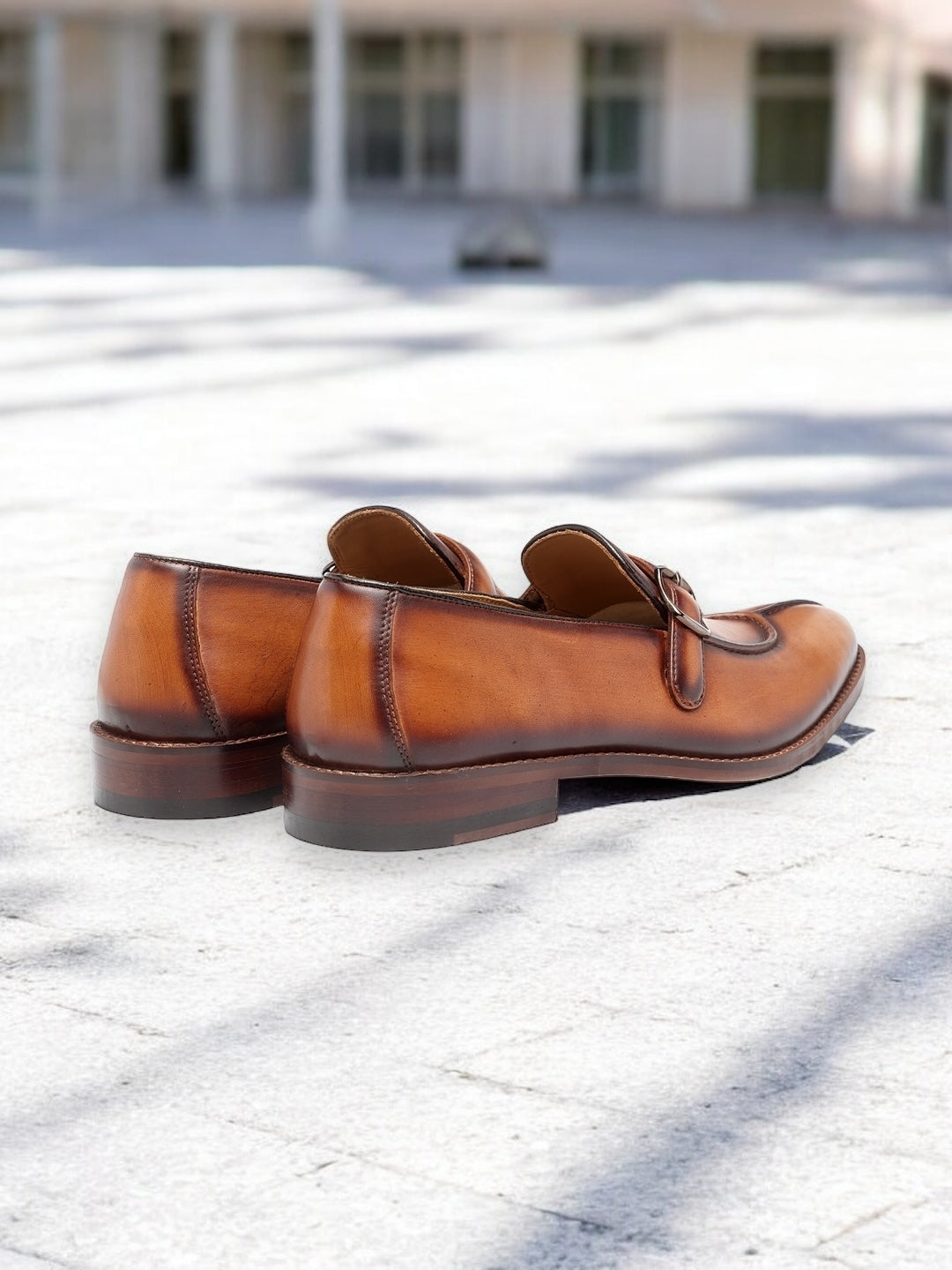 Goldmere Bit – Buckled Leather Loafers