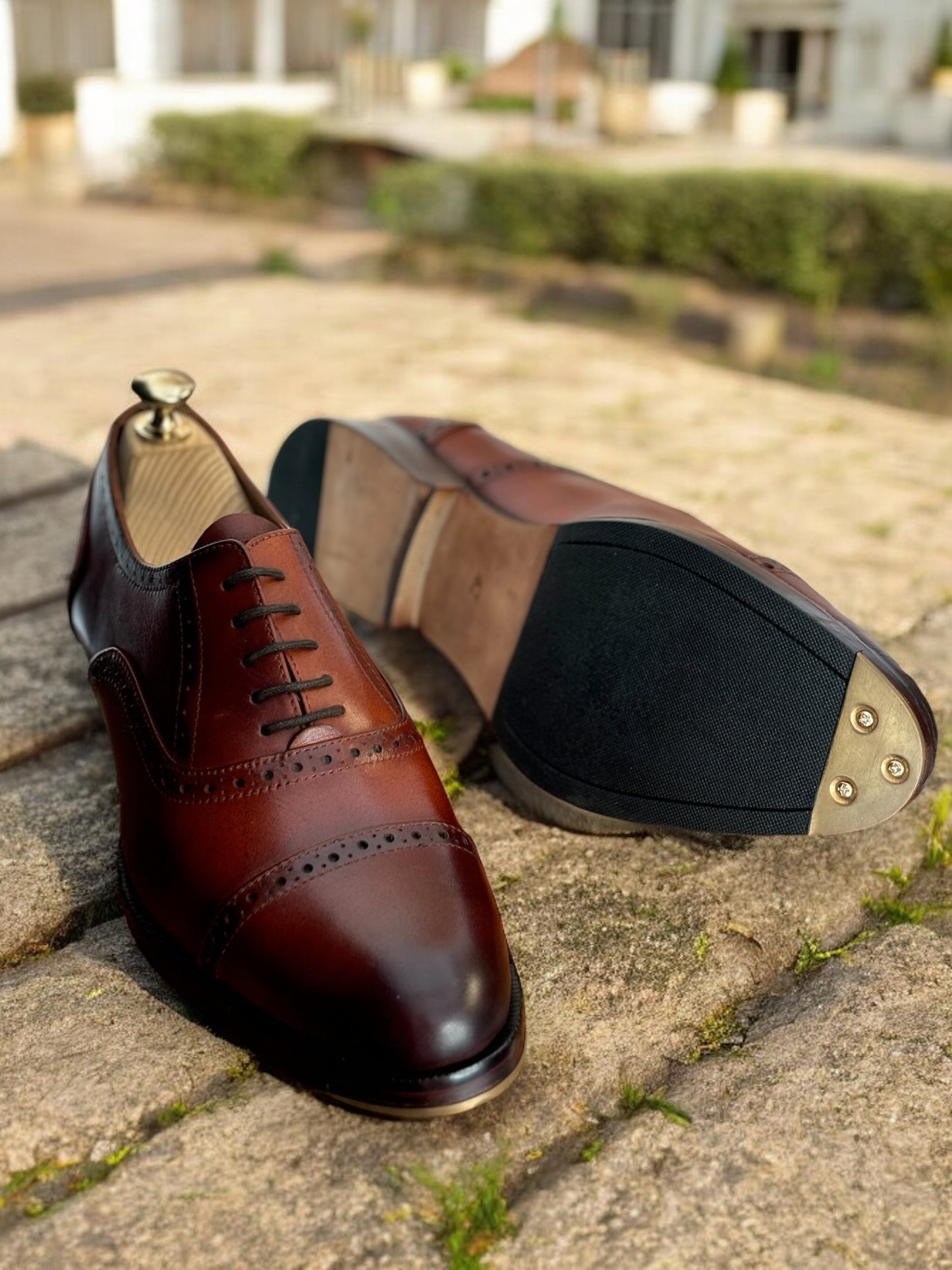 Henley Duke – Quarter Brogue Leather Oxford