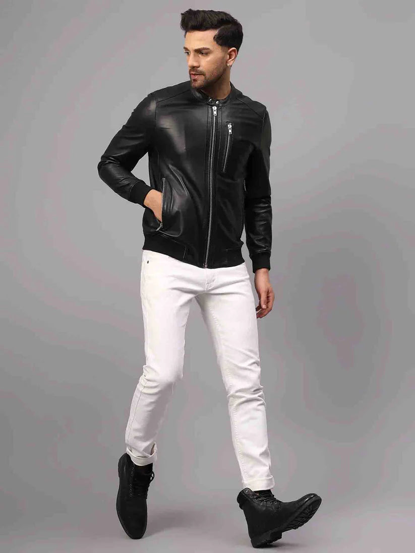 Prestige Aviator Leather Jacket