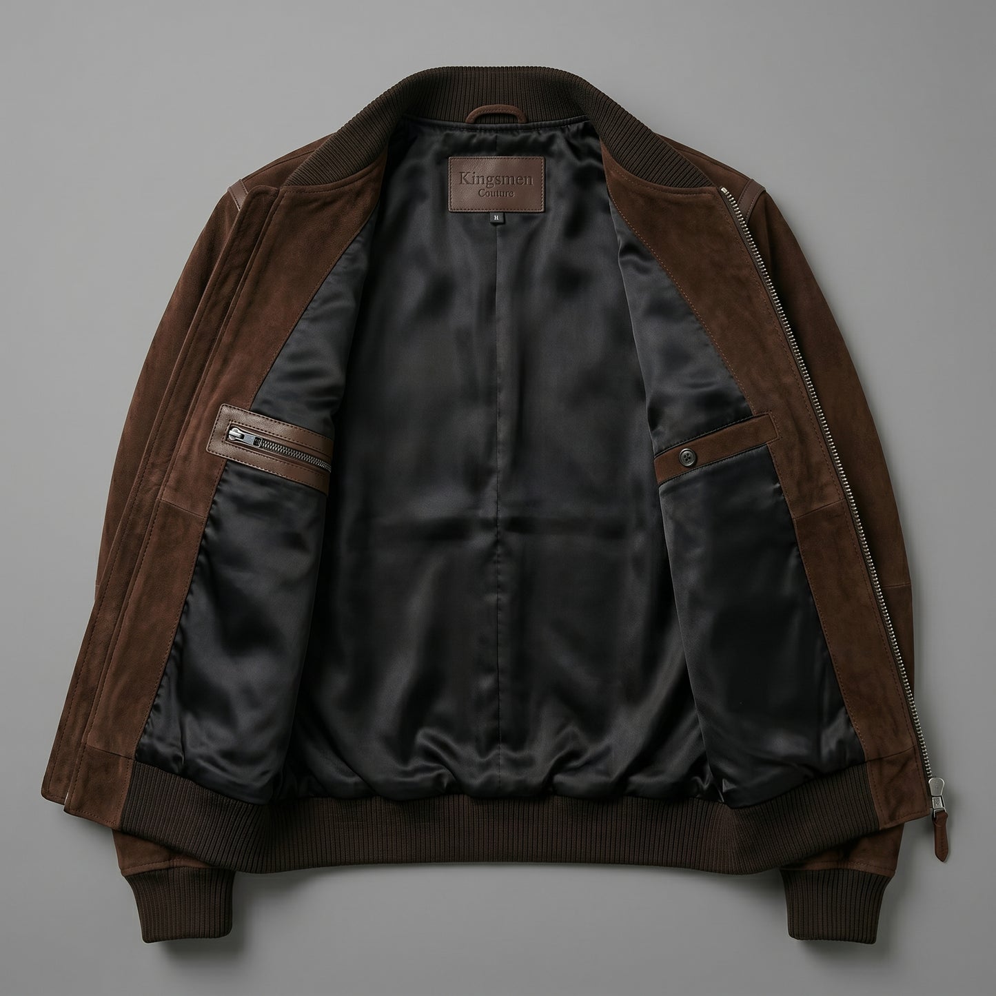 THE UMBER SUEDE BOMBER