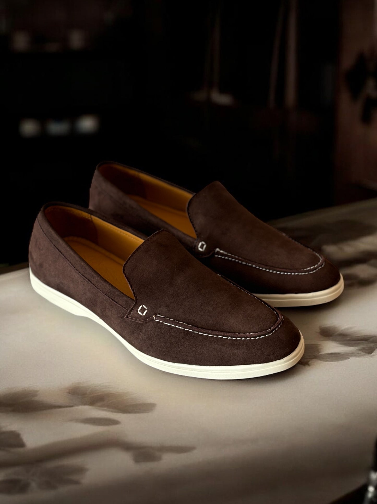 Truffle Lane – Suede Leisure Loafers