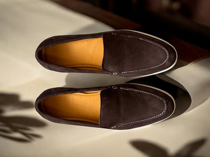 Truffle Lane – Suede Leisure Loafers