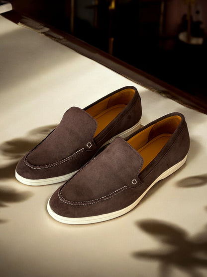 Truffle Lane – Suede Leisure Loafers