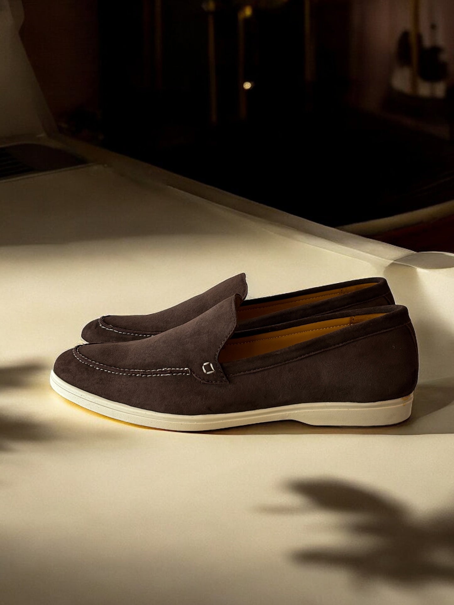 Truffle Lane – Suede Leisure Loafers