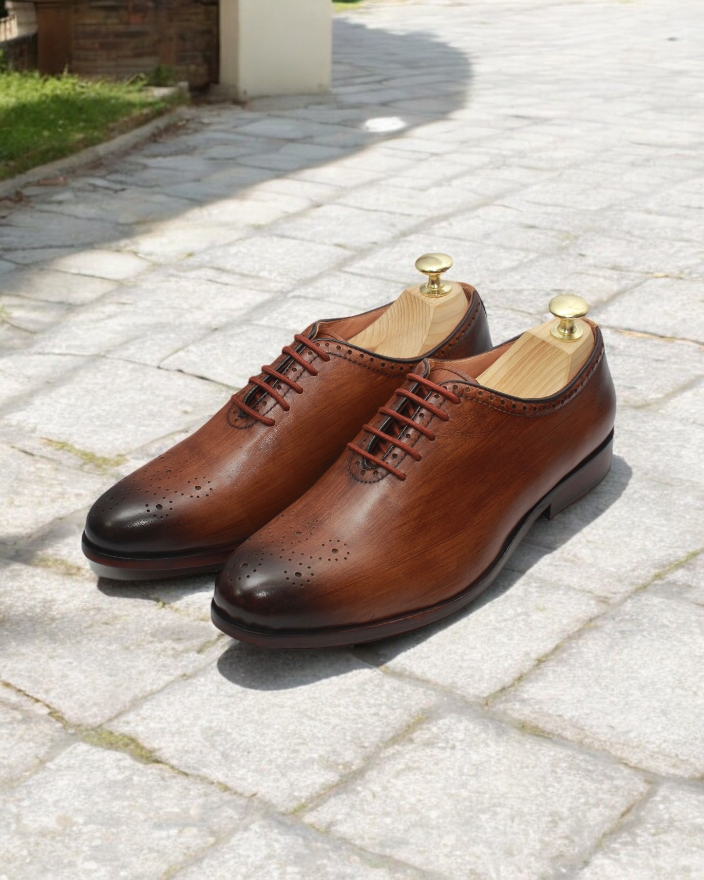 Baron Oak — Patina Wholecut Oxford