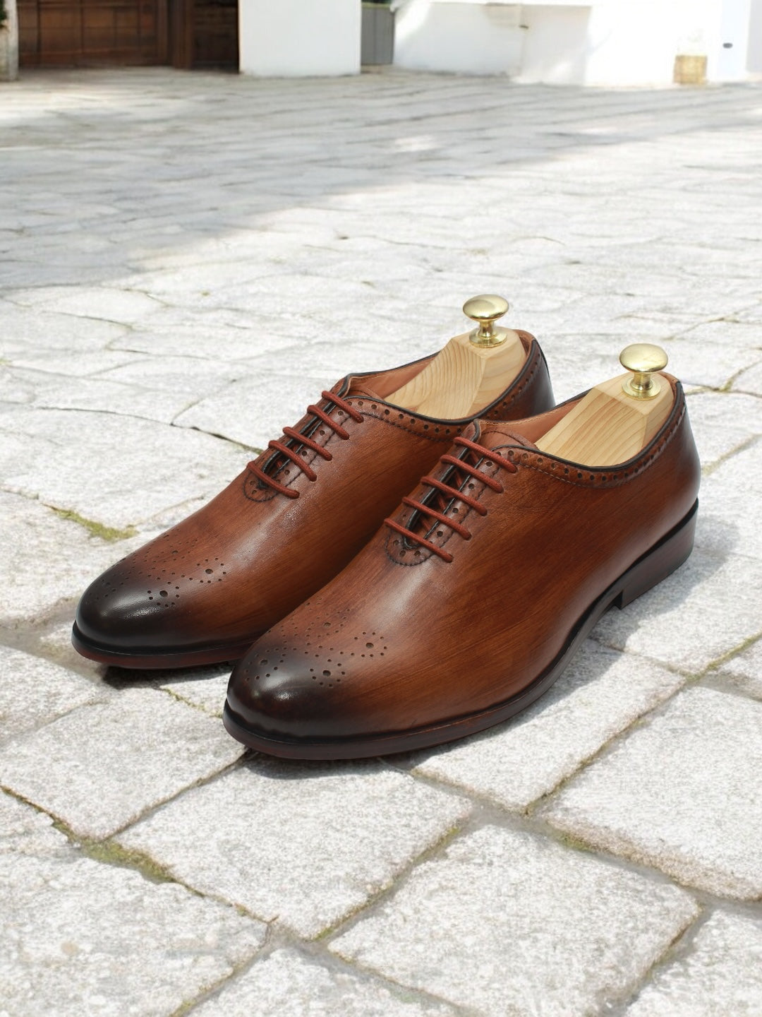 Baron Oak — Patina Wholecut Oxford