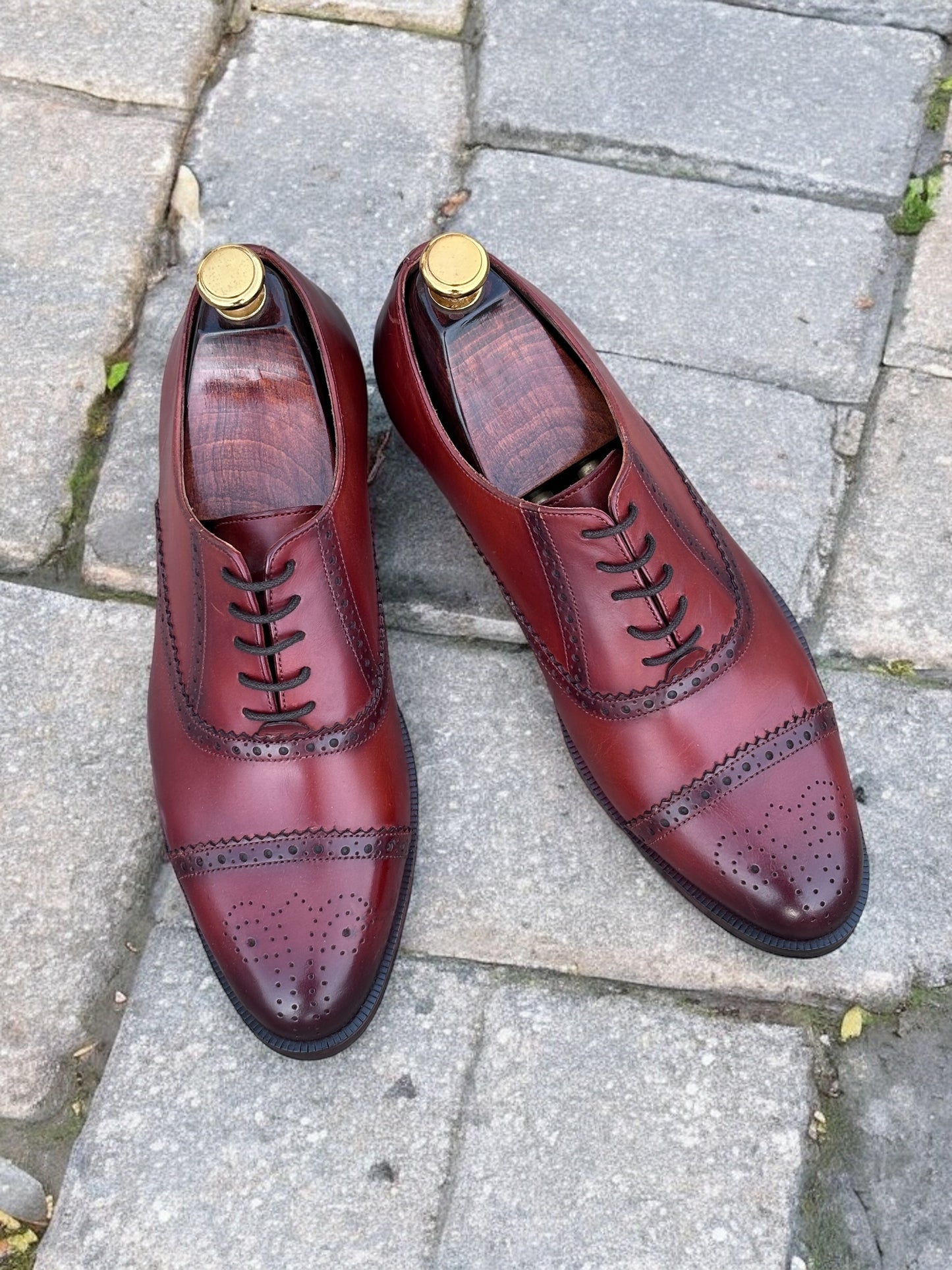 Auburn Bastion — Quarter Brogue Oxford