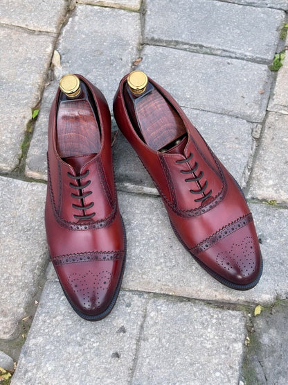 Auburn Bastion — Quarter Brogue Oxford