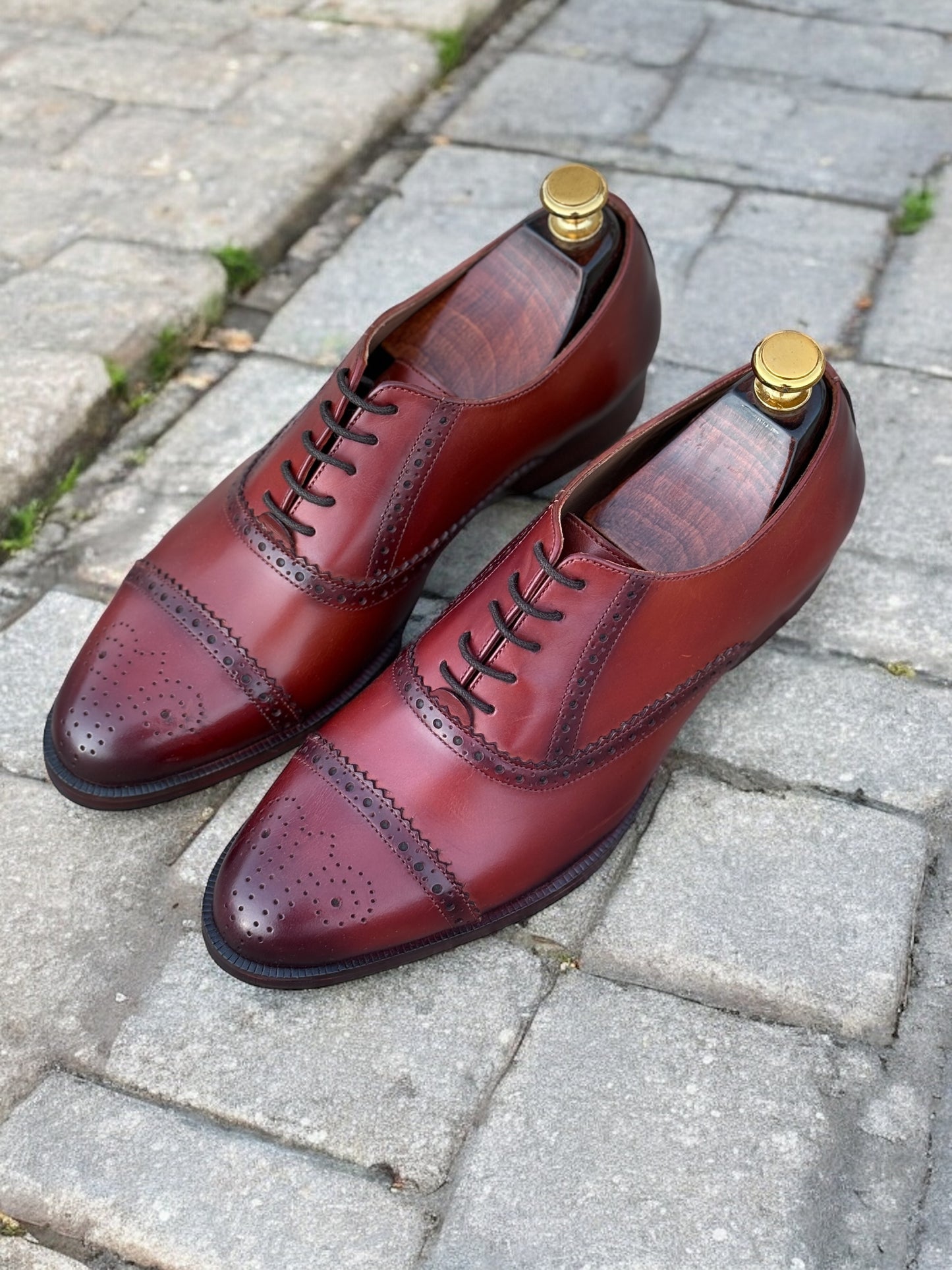 Auburn Bastion — Quarter Brogue Oxford