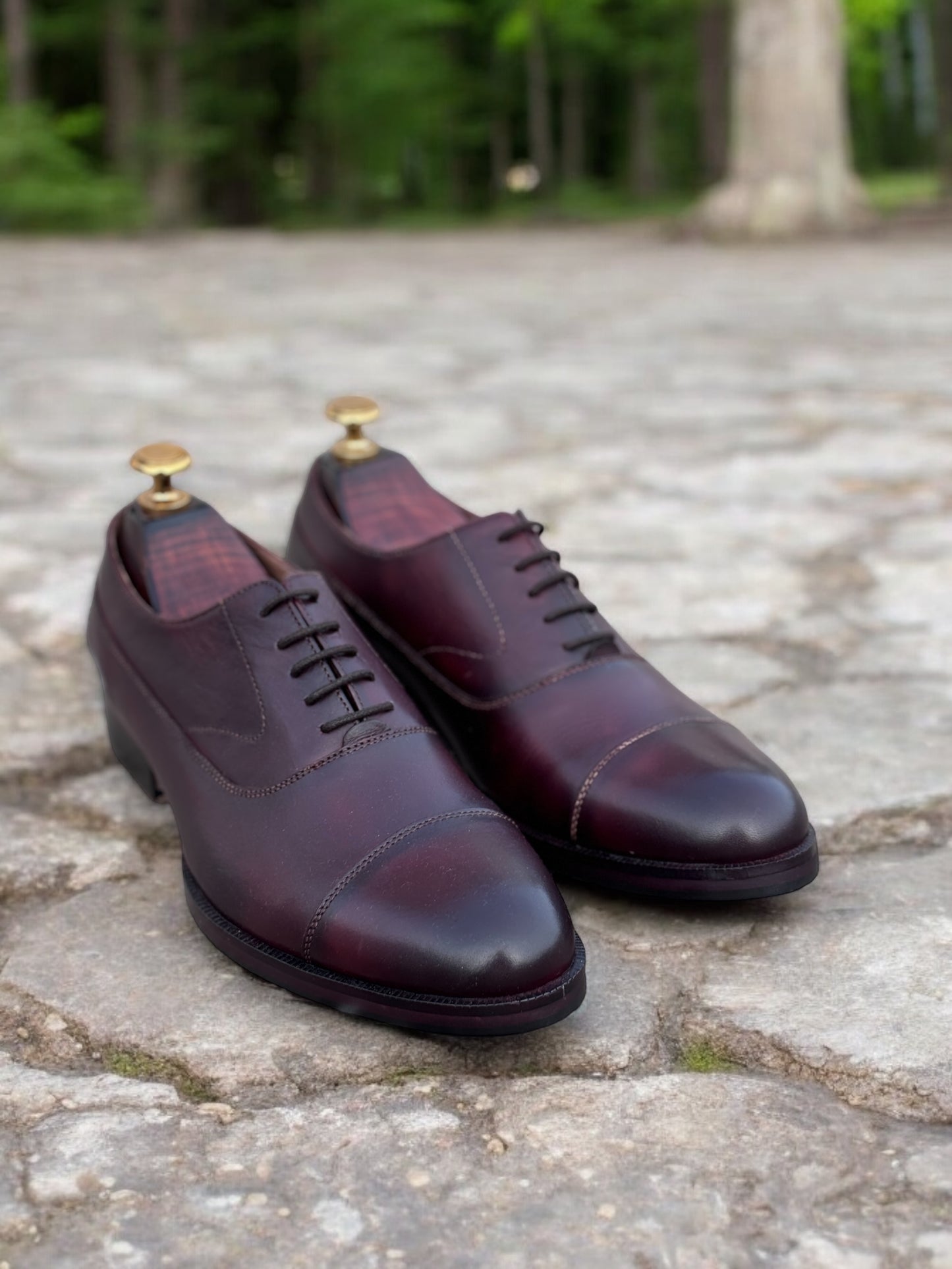 Bordeaux Lineage – Cap Toe Leather Oxford