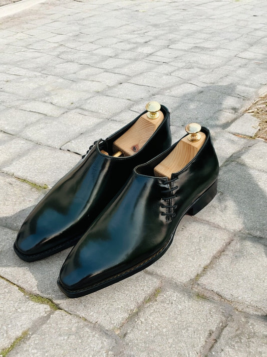 Midnight Opera – Glossed Leather Loafers