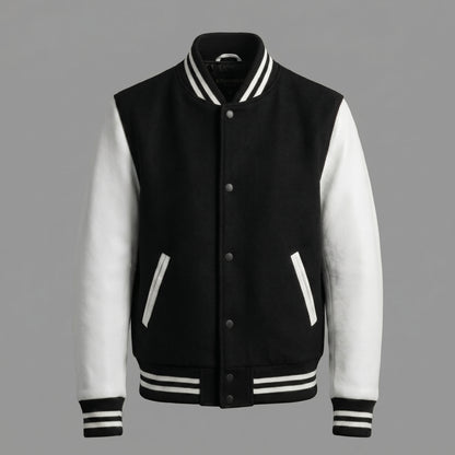 The Monochrome Varsity Bomber