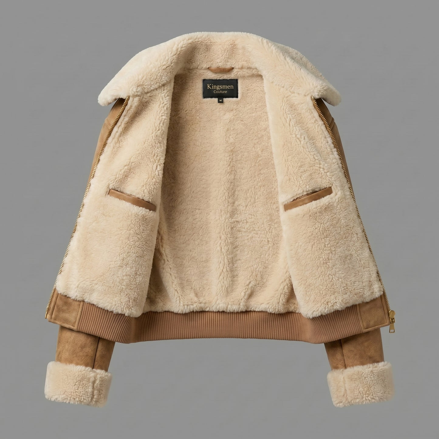 THE CAMEL SUEDE AVIATOR