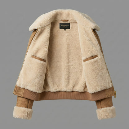 THE CAMEL SUEDE AVIATOR