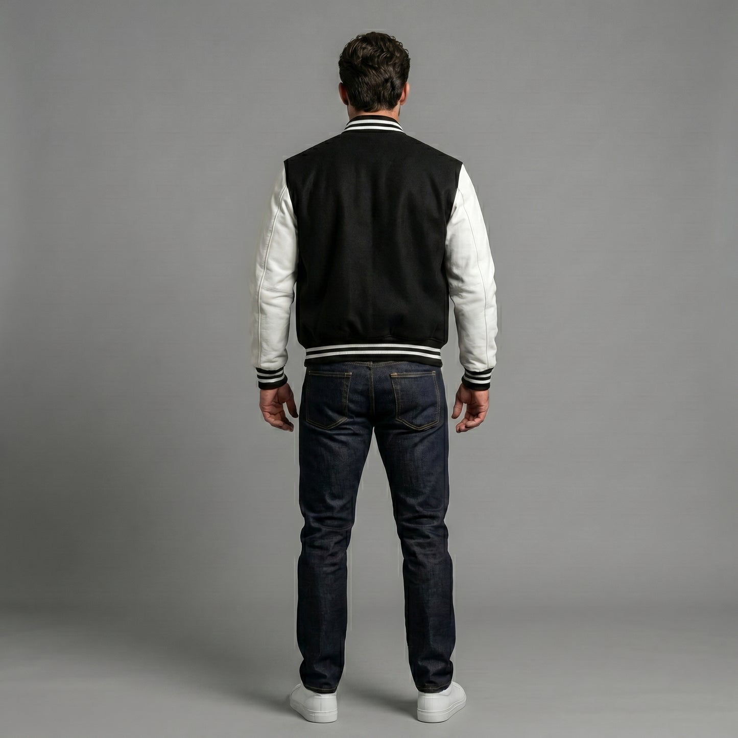 The Monochrome Varsity Bomber