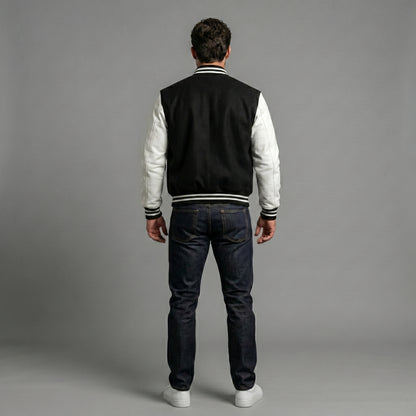 The Monochrome Varsity Bomber