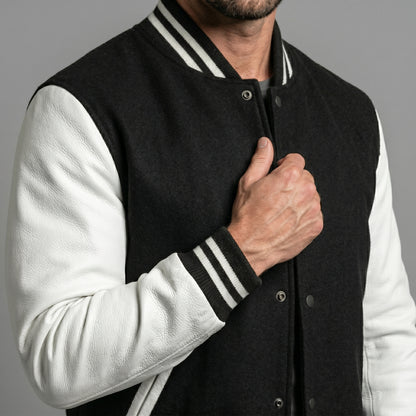 The Monochrome Varsity Bomber