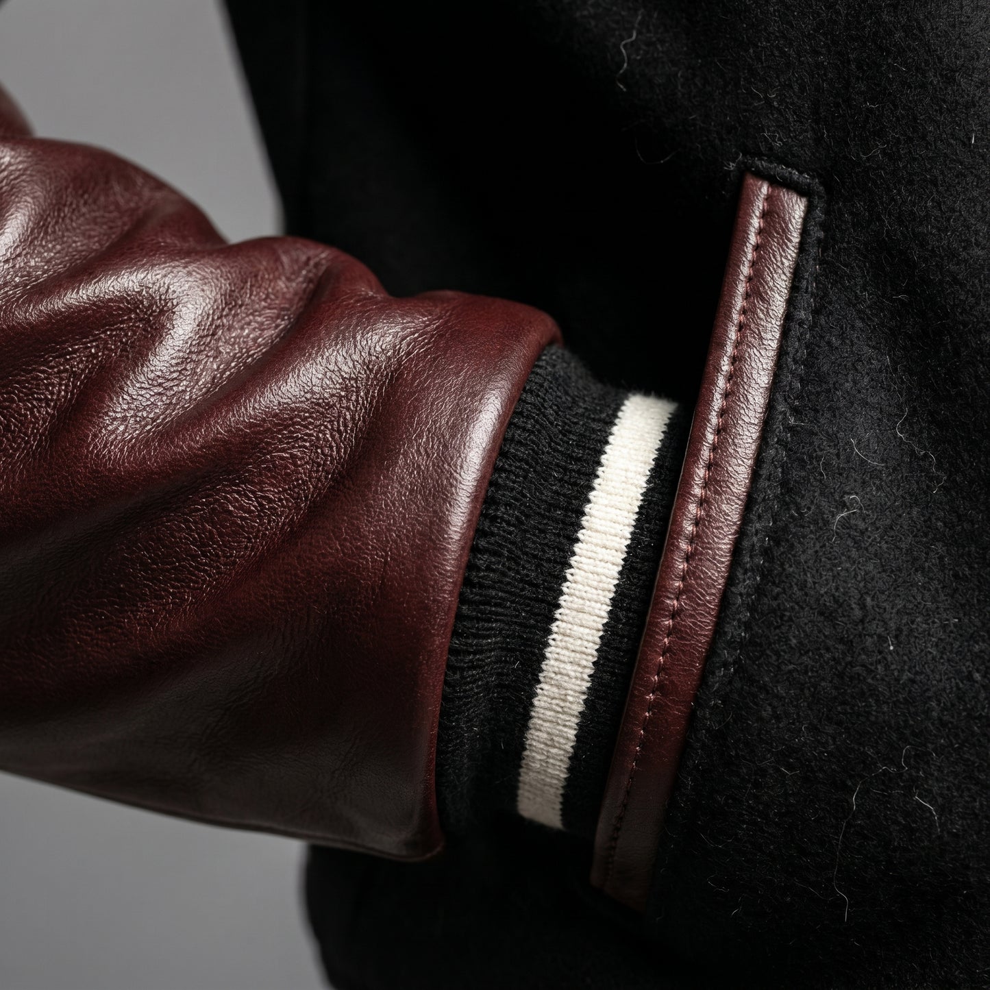 The Oxblood Varsity Bomber