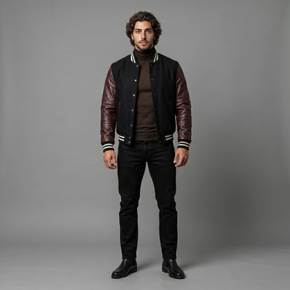 The Oxblood Varsity Bomber