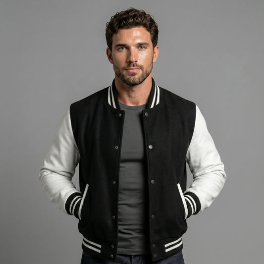 The Monochrome Varsity Bomber