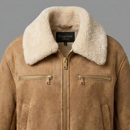 THE CAMEL SUEDE AVIATOR