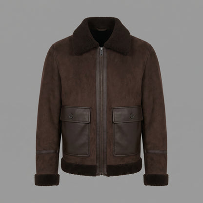THE ESPRESSO SUEDE AVIATOR