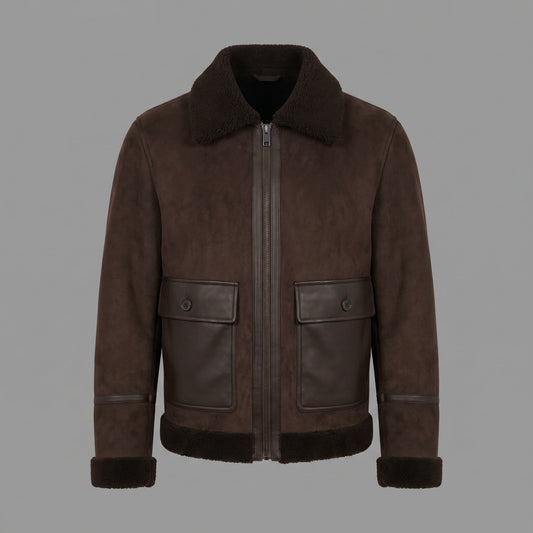 THE ESPRESSO SUEDE AVIATOR