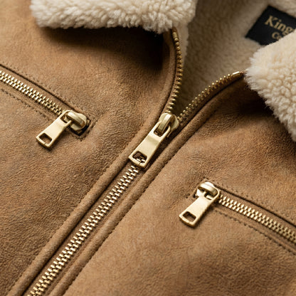 THE CAMEL SUEDE AVIATOR