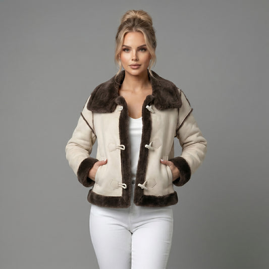 THE ALPINE SHEARLING TOGGLE
