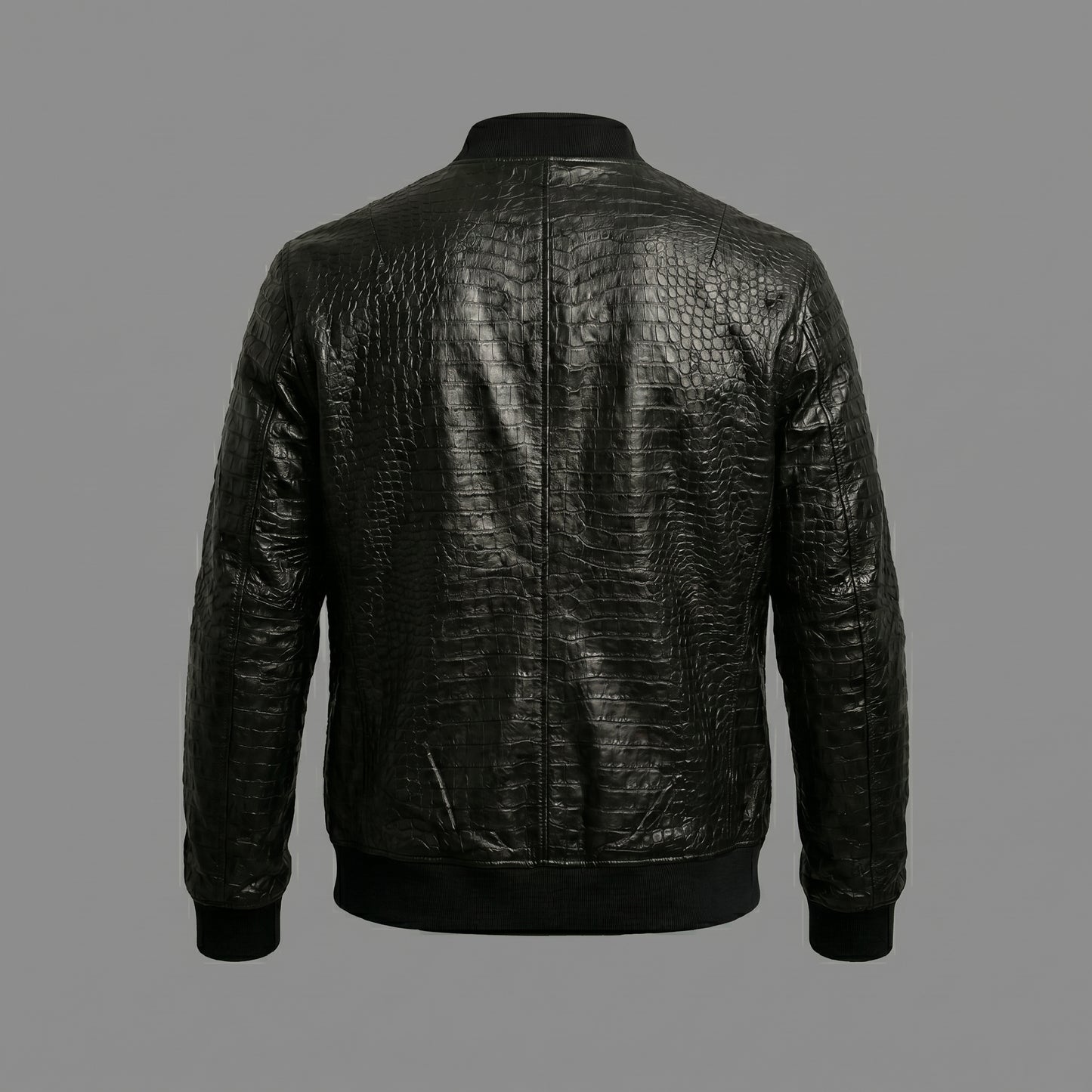 THE ONYX CROC BOMBER