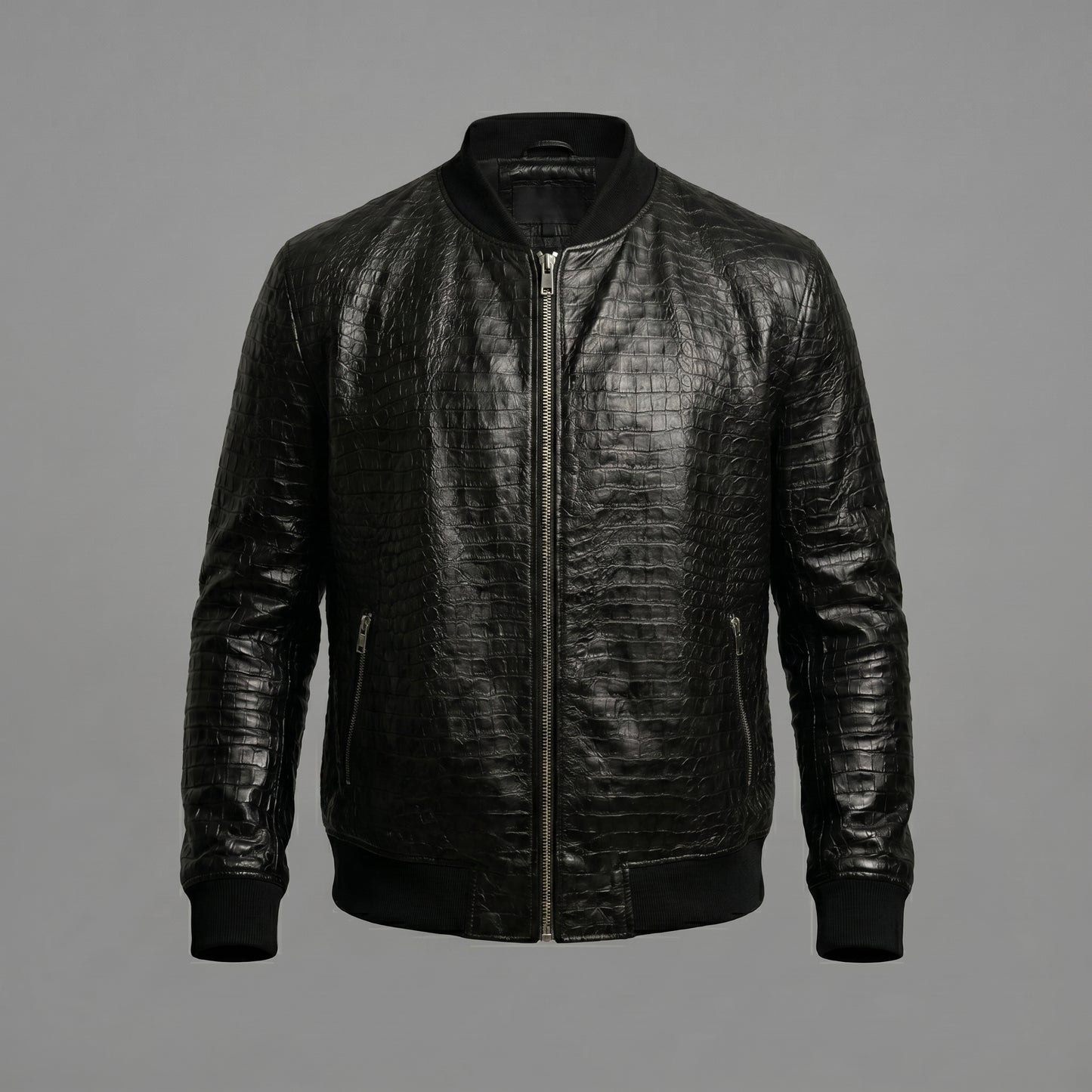 THE ONYX CROC BOMBER