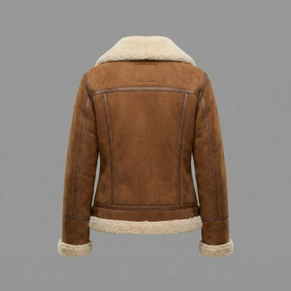 The Cognac Shearling Aviator