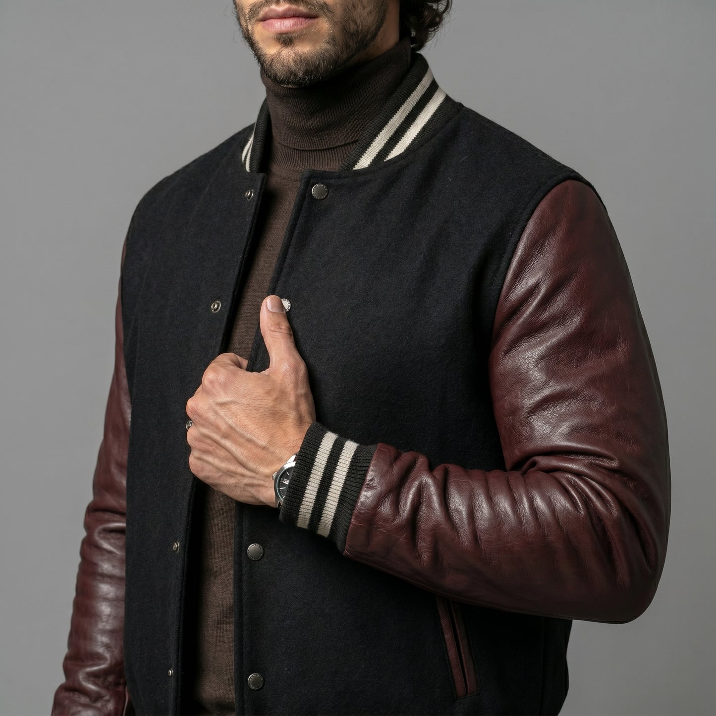 The Oxblood Varsity Bomber